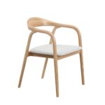 Yume Armrest Dining Chair – Refined Seating Inspired Spaces