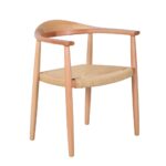 Omiya Classic Armrest Dining Chair – Luxury Comfort Design