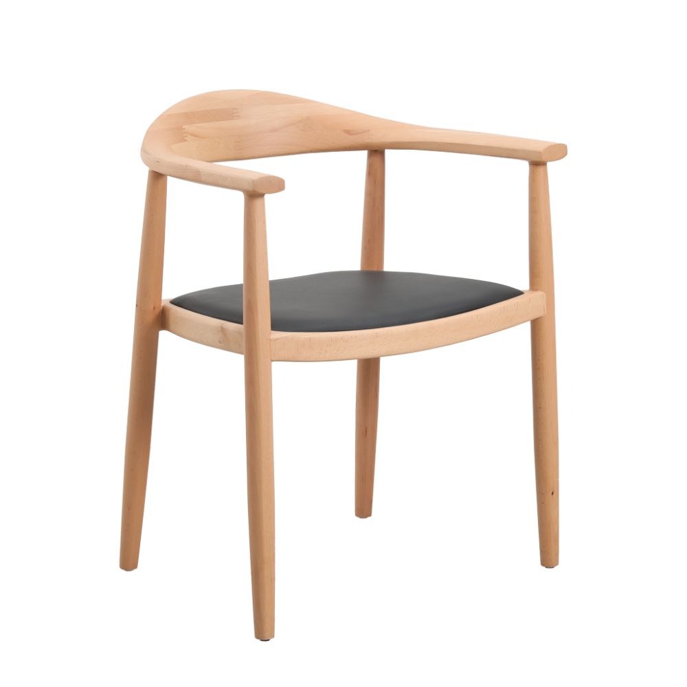 Omiya Soft Armrest Dining Chair - Sustainable Dining Luxury