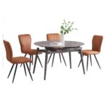 Lunaria Dining Table – Luxury Round Design for Modern Homes