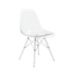ModX Clear Dining Chair – Minimalist Design for Dining Bliss