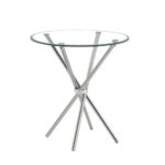 Cirqla D.80cm Dining Table – Exquisite Glass Craftsmanship