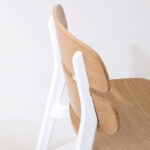 Noore Dining Chair – Elegant, Sustainable & Lifetime Comfort - Image 2