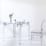 Glascent Dining Table Clear – Modern Minimalist for Homes - Image 5