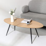 Coresta Oval Coffee Table – Minimalist Contemporary Beauty - Image 5