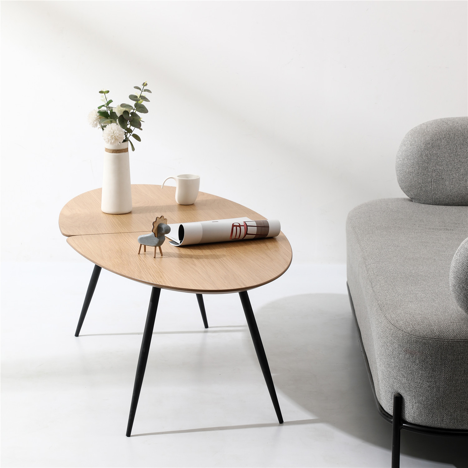 E64A3568.jpg Coresta Oval Coffee Table – Minimalist Contemporary Beauty - Image 6