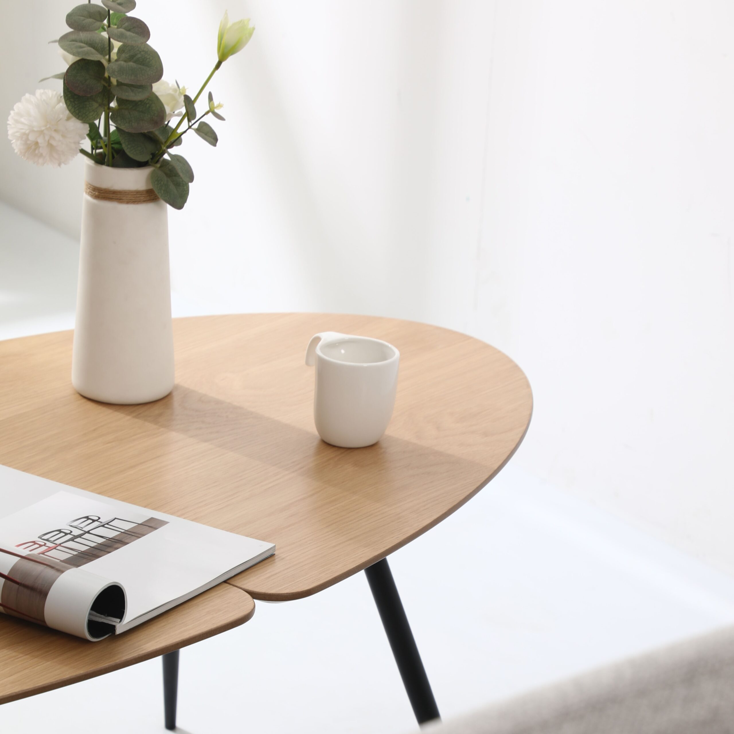 E64A3571-scaled-1.jpg Coresta Oval Coffee Table – Minimalist Contemporary Beauty - Image 7