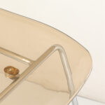 Aureta Clear Float Dining Chair – Amber Elegant Transparency - Image 6