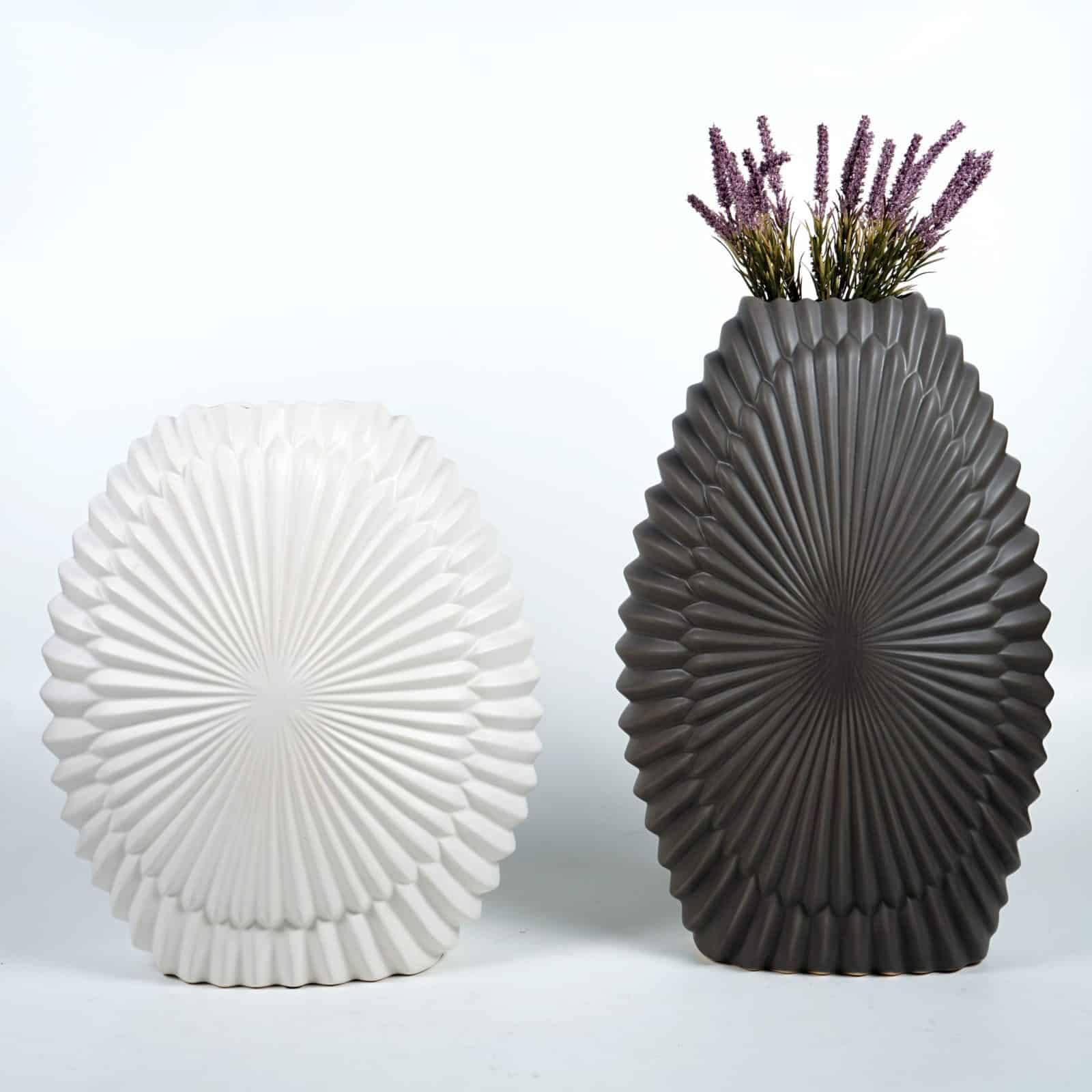 FAN-SET-2-CERAMIC-VASE-MULTIPLE-SKU-scaled-scaled-1.jpg Fan Vase – Timeless Luxury Ceramic Decor for Elegant Living - Image 1
