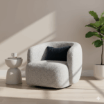 Moroa Lounge Chair Swivel – Luxury Comfort & Modern Design - Image 3