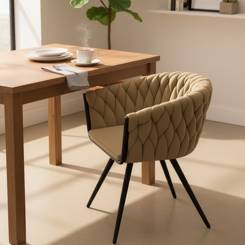 Gemini_Generated_Image_el9c6nel9c6nel9c.png Harke A Dining Chair – Brilliant Design for Modern Dining - Image 2