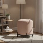 Knova Round Stool – Luxury Seating for Inspired Interiors - Image 2