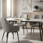 Molva Armrest Dining Chair – Luxury Seating for Elegance - Image 2