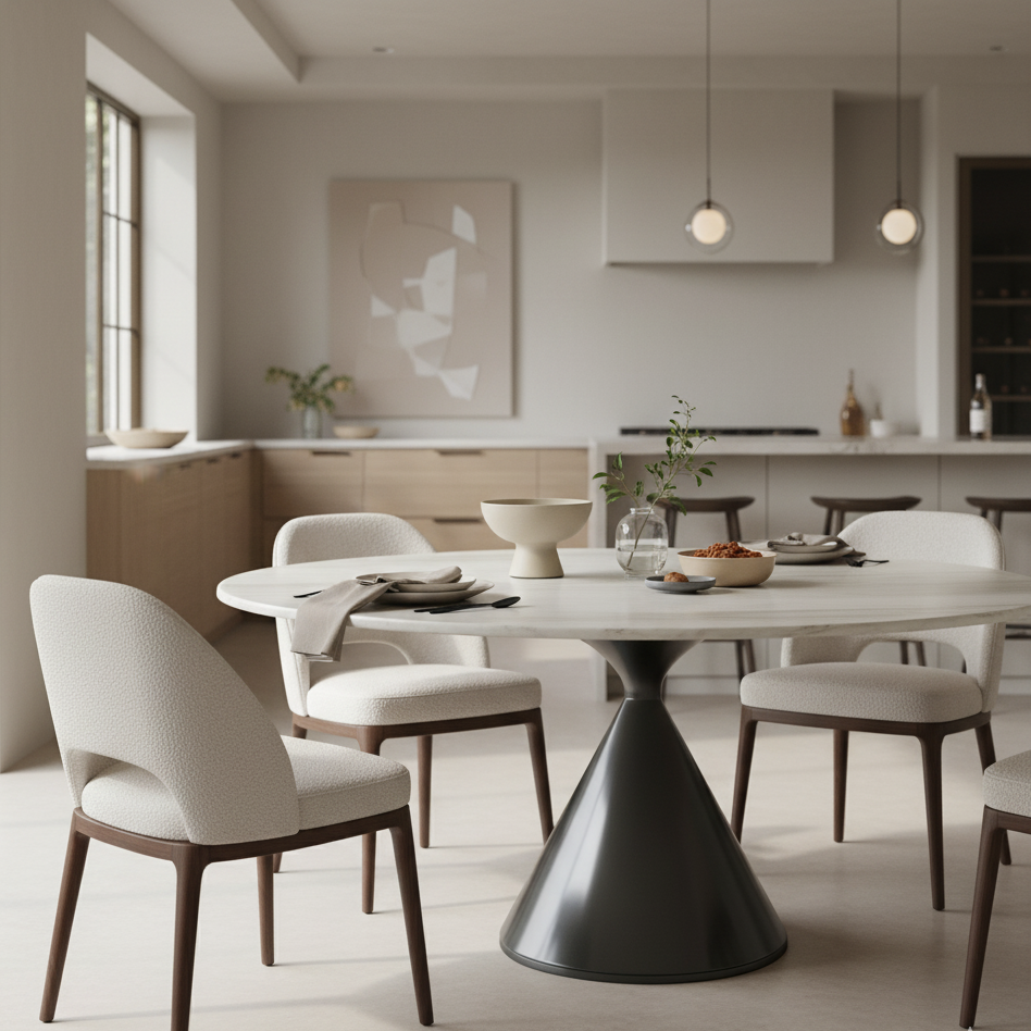 Gemini_Generated_Image_ur0bx6ur0bx6ur0b.png Kroftcone Dining Table 1.5 – Luxury Design With Metal Legs - Image 2