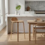 Elura Bar Stool – Luxury Modern Seating for Stylish Comfort - Image 2