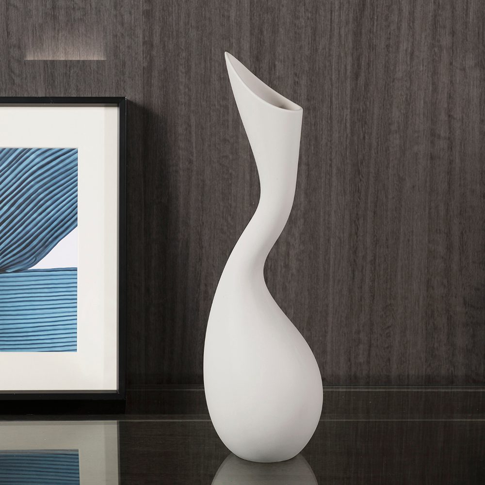 H1294055cd1694023baf4b665ad24c462s-1.jpg Urbanloft Home Ton Ceramic Vas Bunga Dekorasi White - Image 3