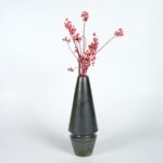 Hellio Ceramic Vas Bunga Dekorasi