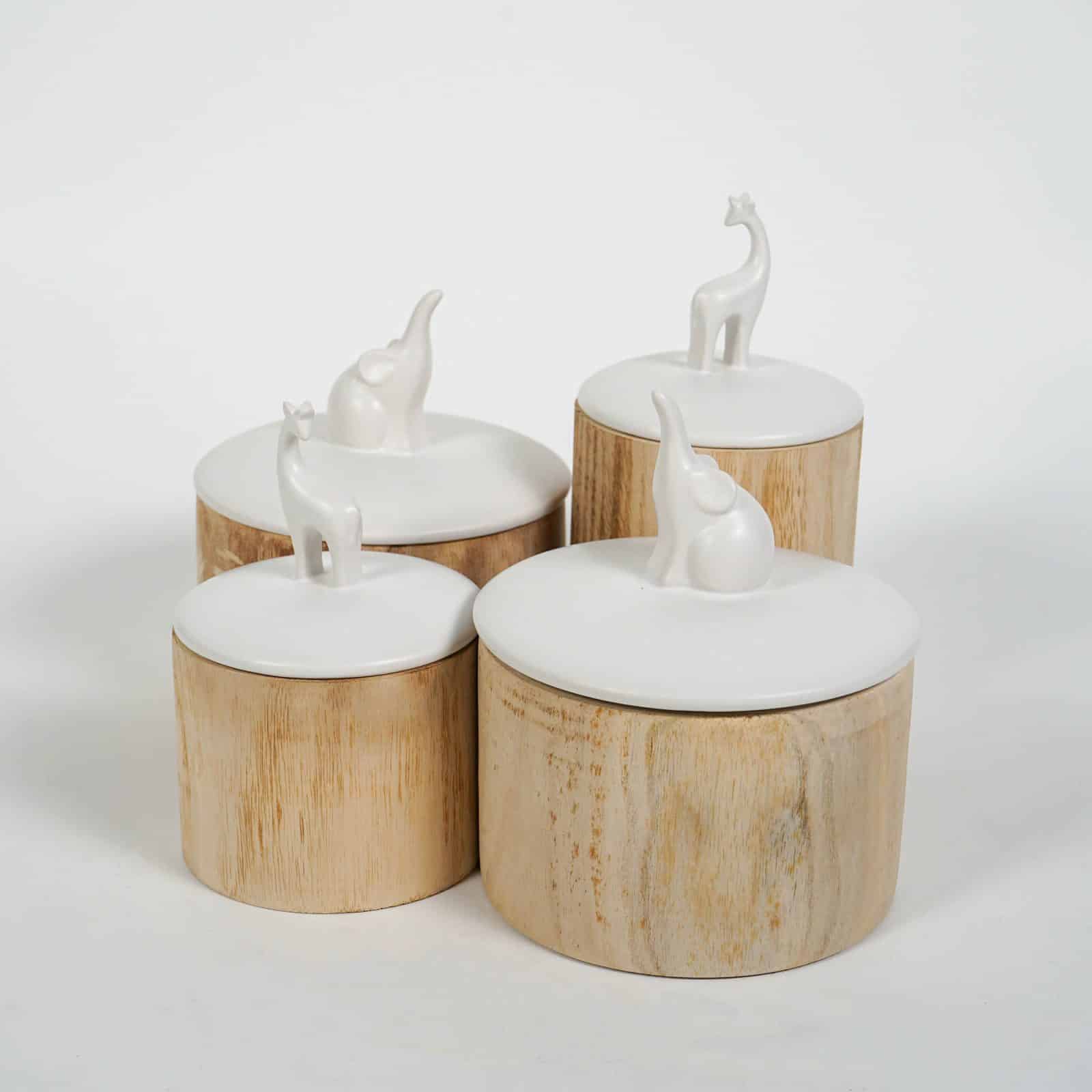 HOLZ-ELEFANT-_-GIRAFFE-SET-DECORATION-MULTIPLE-SKU.jpg Holz Animal Decoration - Image 2