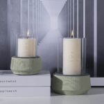 Tempat Lilin Urbanloft Home Chandler Holder Ceramic