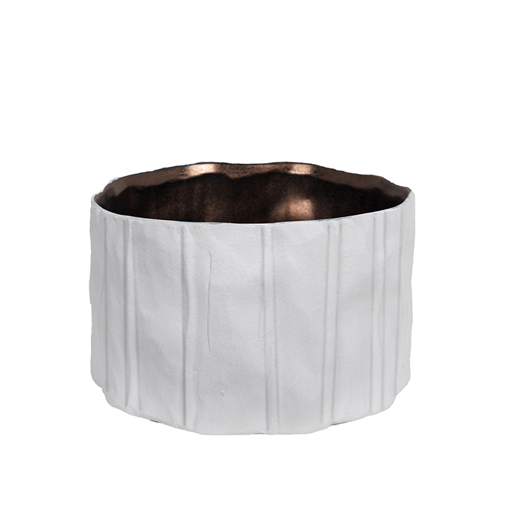 KIDDER GOLD LARGE-PLATE-C33616J1 Kidder Ceramic Vase Decoration - Image 1