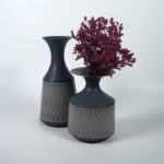 Klee Vase Black Decoration