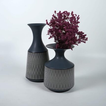 Klee Vase Black Decoration