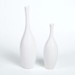 Kryse Ceramic Vase - White - Image 2