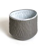 Pino Pot Abu-abu – Penanam Keramik yang Memukau Dekorasi