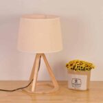 Geometric Whelve Solasta Maahru Wooden Table Lamp - Image 6