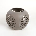 Stern Wide Ceramic Candle Holder - Image 3