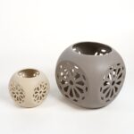 Stern Wide Ceramic Candle Holder