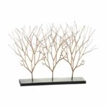 Silva Metal Tree Decoration