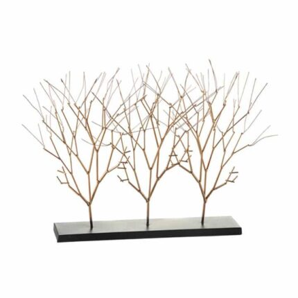 Silva Metal Tree Decoration