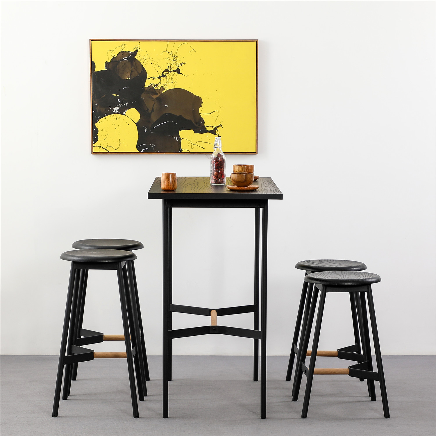 T-003H-9117H-12.jpg Avren H.75 Bar Stool – Elegant Bar Seating for Luxury Living - Image 4