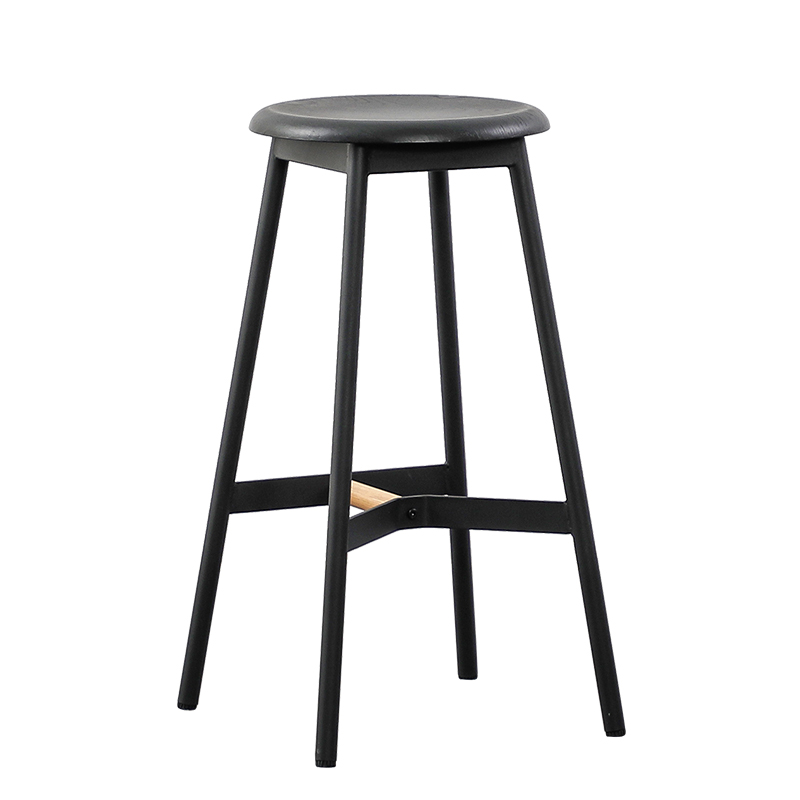 T-003H-9117H-18.jpg Avren H.75 Bar Stool – Elegant Bar Seating for Luxury Living - Image 1