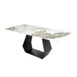 Hexaform Dining Table – Bold Luxury, Lasting Strength