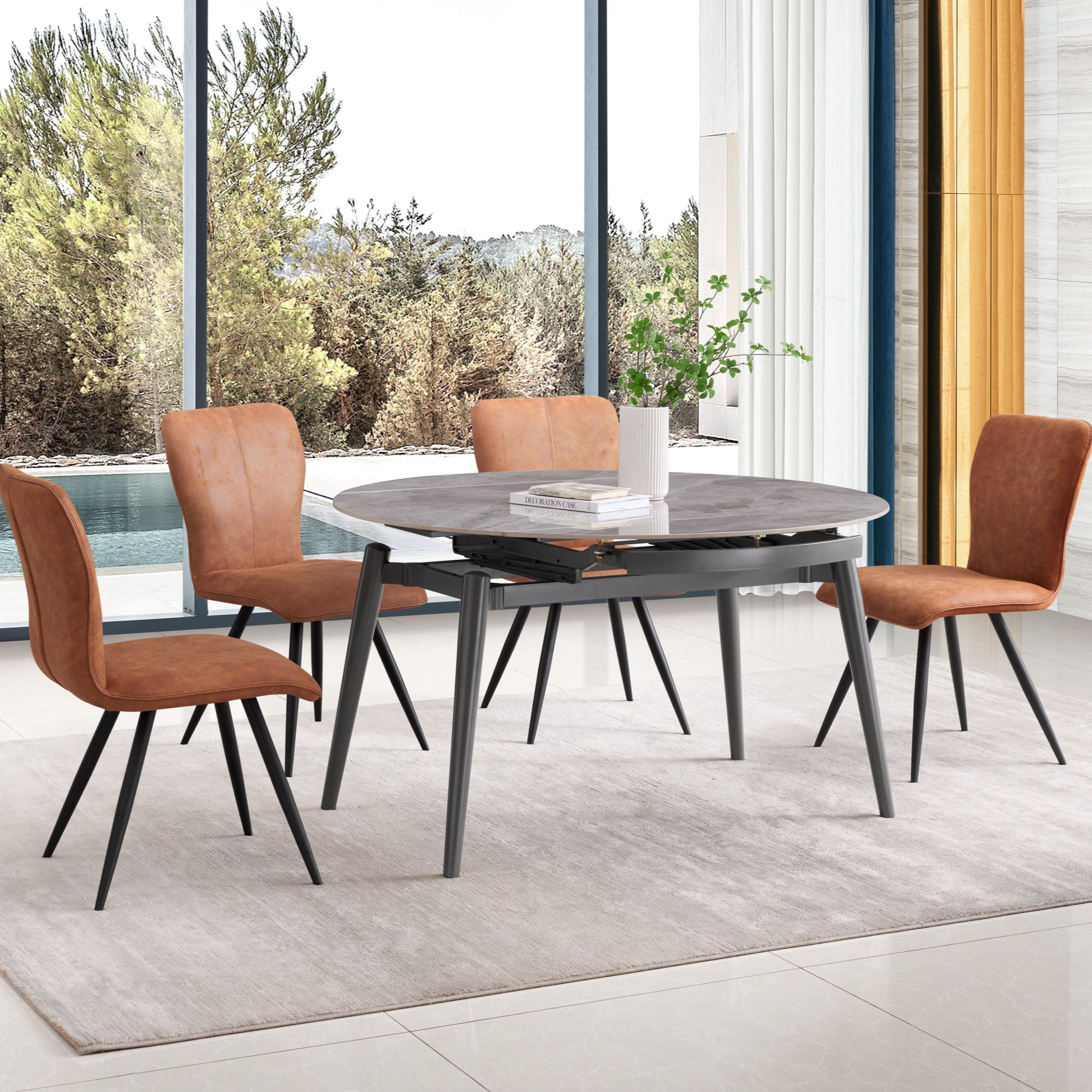 T2512Y2550-Lunaria-Dining-Table-1.jpg Nuez Dining Chair – Brilliant Comfort with Timeless Style - Image 2