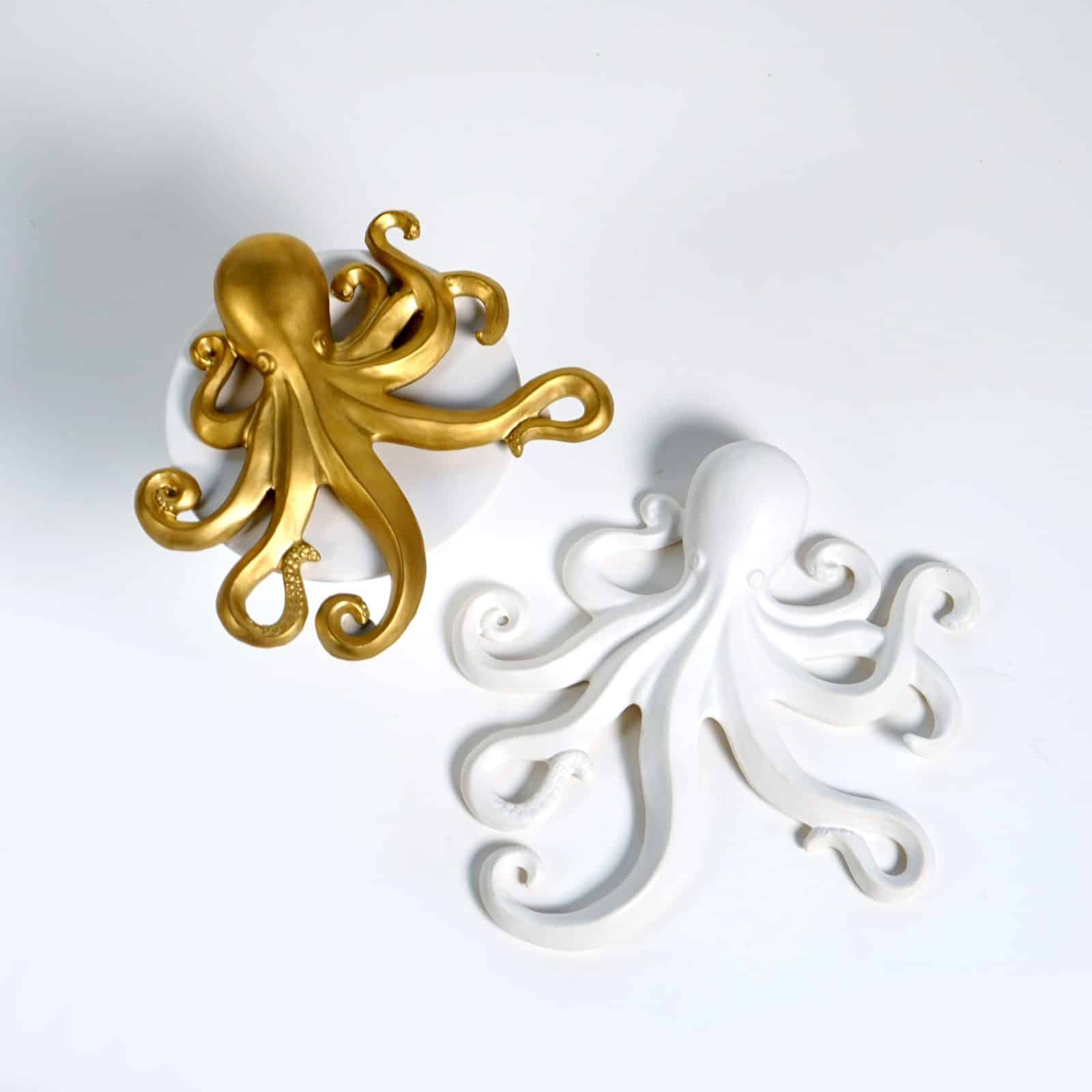 TINTENFISCH-GOLD-AND-WHITE-MULTIPLE-SKU-scaled-1.jpg Tintenfisch Ceramic Decoration - Image 1