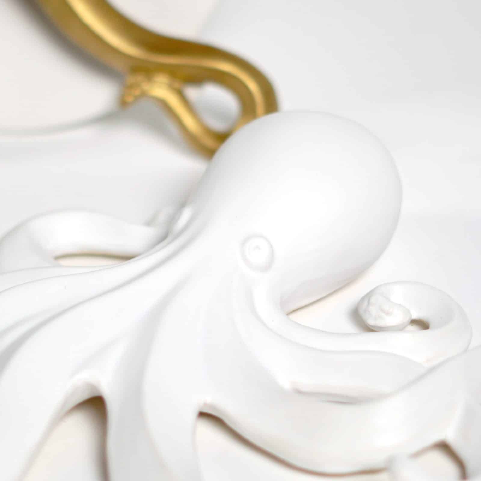 TINTENFISCH-WHITE-DETAIL-2-CERAMIC-STATUE-C33524W1-scaled-1.jpg Tintenfisch Ceramic Decoration - Image 2