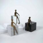 Una Brass Figure - Image 3