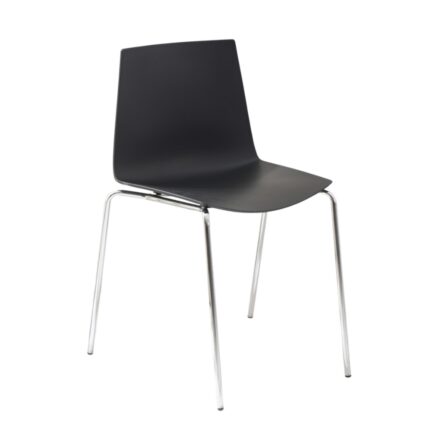 Haru Dining Chair Black – Premium Comfort & Modern Elegance
