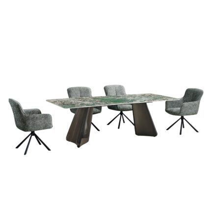 Asymra Dining Table – Luxurious Modern Dining Elegance