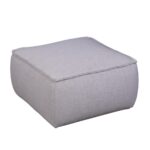 Rin Ottoman Medium Light Grey – Everyday Luxury for Home