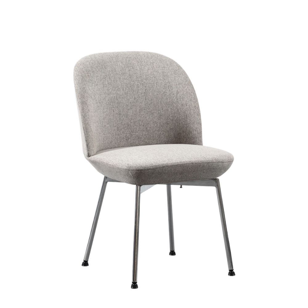 Untitled-design-66.jpg Velora Dining Chair Light Grey – Comfort & Elegant Seating - Image 1