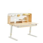 Knight Kids Study Desk – Premium Adjustable Solid Wood Table - Image 4