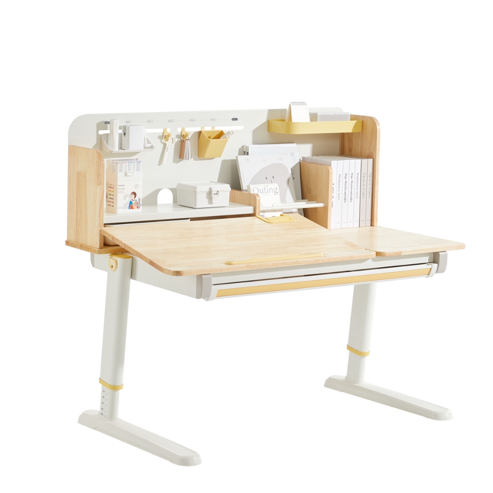 Untitled-design-70.jpg Knight Kids Study Desk – Premium Adjustable Solid Wood Table - Image 1