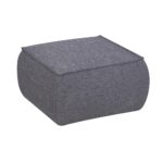 Rin Ottoman Small Dark Grey – Timeless Luxury & Comfort