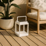 Lumora Lantern White – The Ultimate Elegant Outdoor Lighting - Image 3