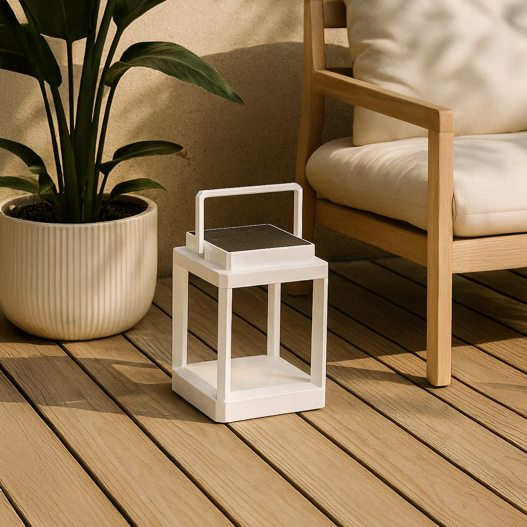 Urbanloft-Home-Lumora-White-Lantern-F1234701-WH-2.jpg Lumora Lantern White – The Ultimate Elegant Outdoor Lighting - Image 3