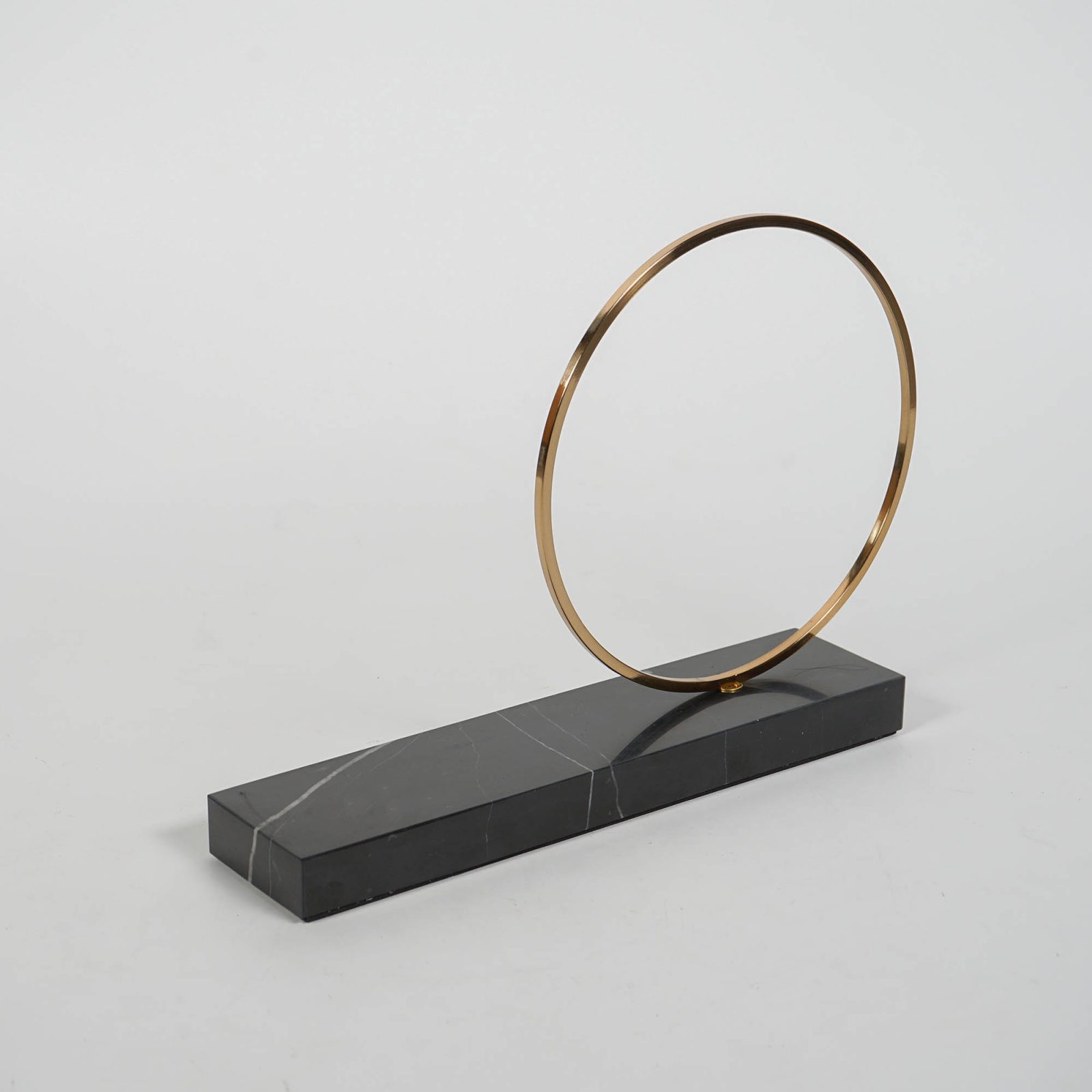 VEVA-BLACK-2-MARBLE-CANDLE-HOLDER-C30007B.jpg Veva Black Bookend – Luxury Marble Organizer for Chic Spaces - Image 2